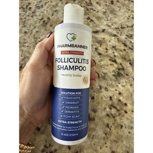 PHARMBANNER Folliculitis Shampoo Soothing Relief 8.4 Ounces Extra Strength 4817‎